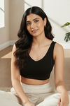 Zivame Double Layered Non Wired Full Coverage Bralette - Tap Shoe — thumbnail 4